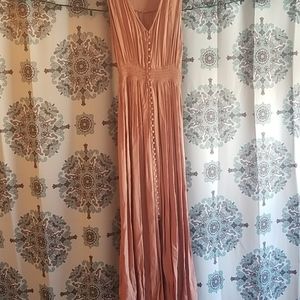 Forever 21 button down maxi dress